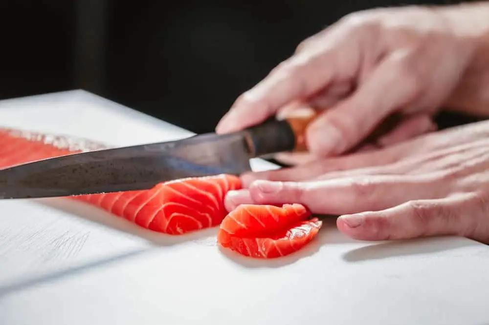 sashimi cutting technique