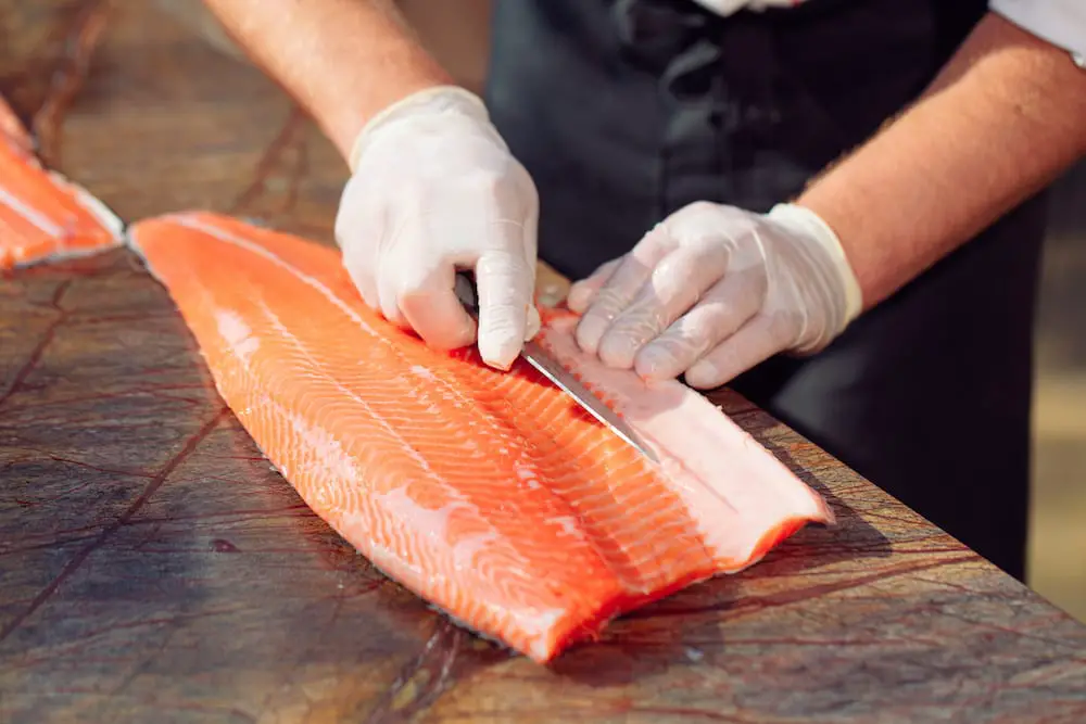 sashimi cutting technique